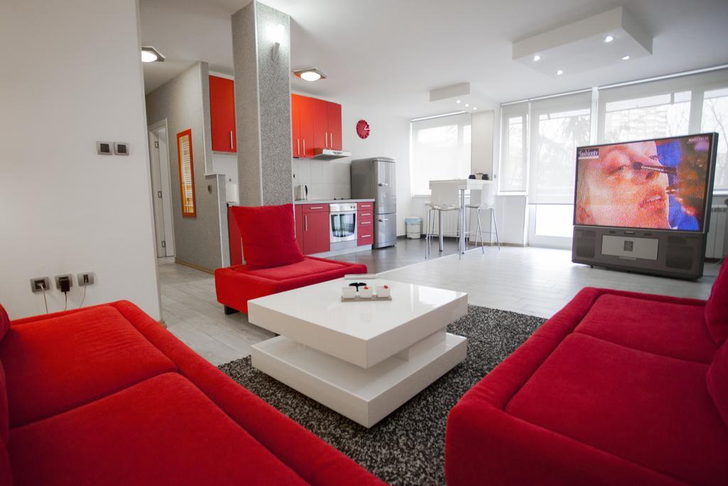 בלגרד Apartment Red חדר תמונה